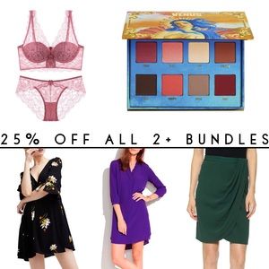 ✨BUNDLE SALE - any 2+ items 25% off✨